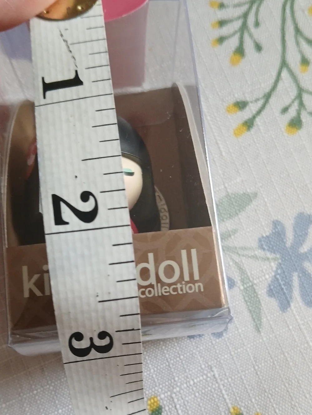 Kimmidoll Collection Hana 'Blossom' Pink & Black Keychain